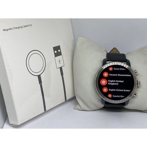 Fossil Gen 3 Authentic Genuine Smart Watch Custom Band FTW4004 DC792 - Picture 1 of 12